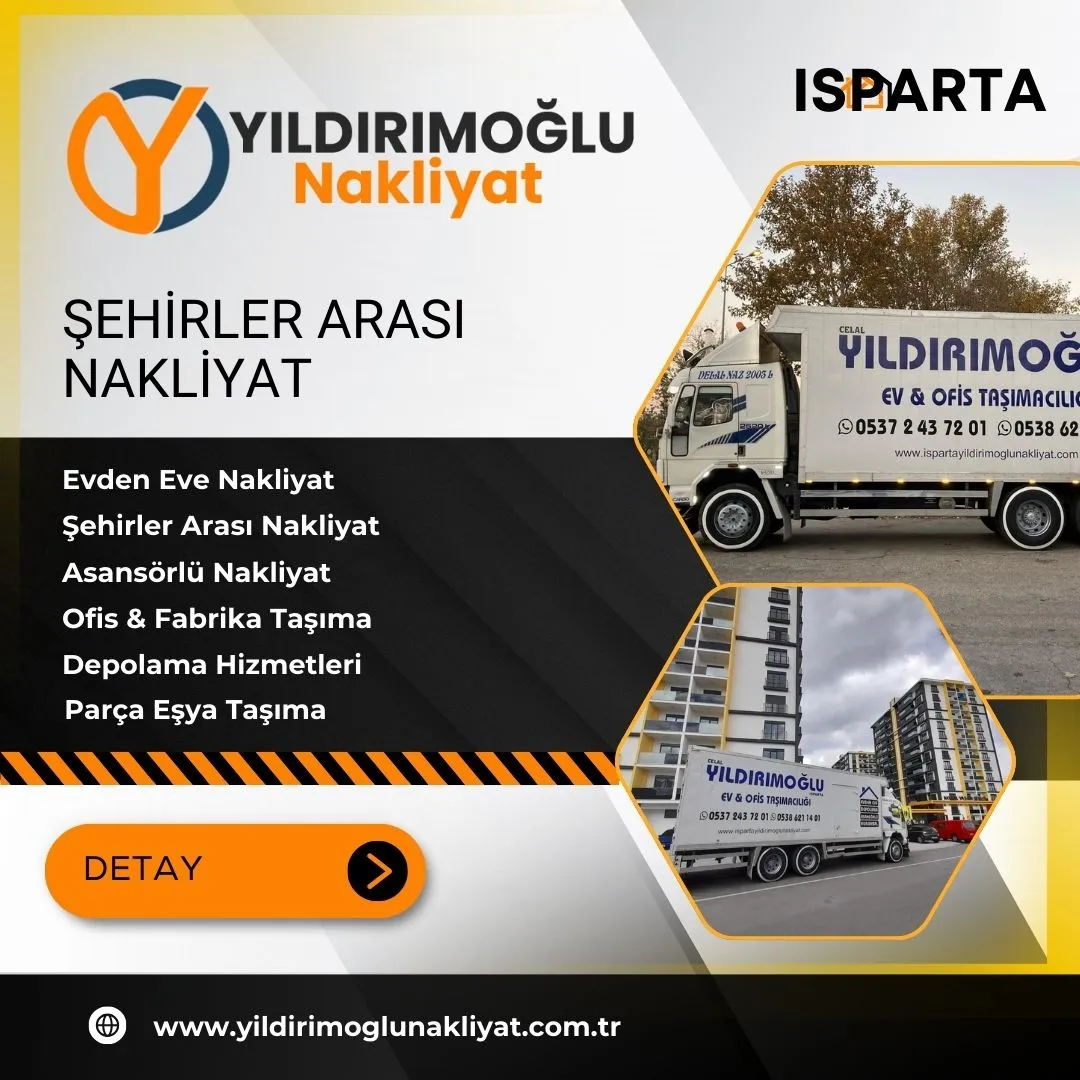 Isparta Şehirler Arası Nakliyat